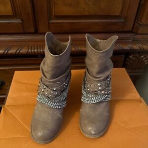 Chic Studded Ankle Booties